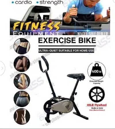 FITNESS Exercise Bike Training Bicycle Fitness 03020062817 0