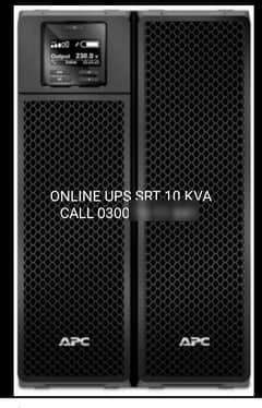 10kva online SRT UPS. ONLINE APC SMART UPS SRT 10000XLI AVAILABLE