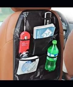 Car Backseat Organizer with Table Holder 9 Storage Pockets Seat