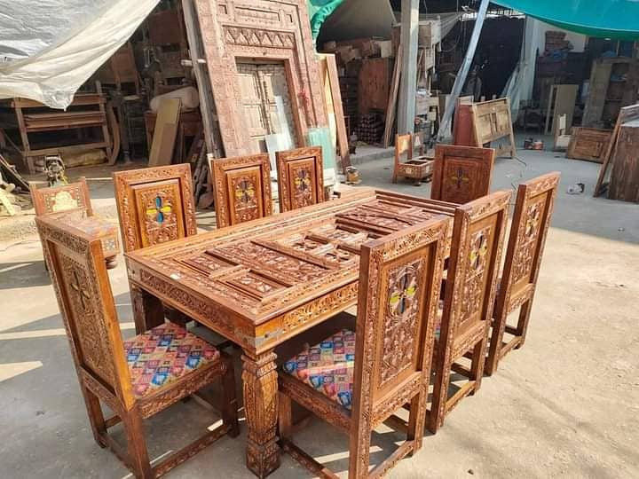 Dining table set/ Swati table/ center tables/Chinoti dining table set 1