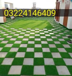 Artificial grass Astro turf, Wooden Floors, Wallpapers, blinds.