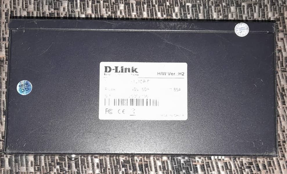 D-Link POE 8 Port Switch 1