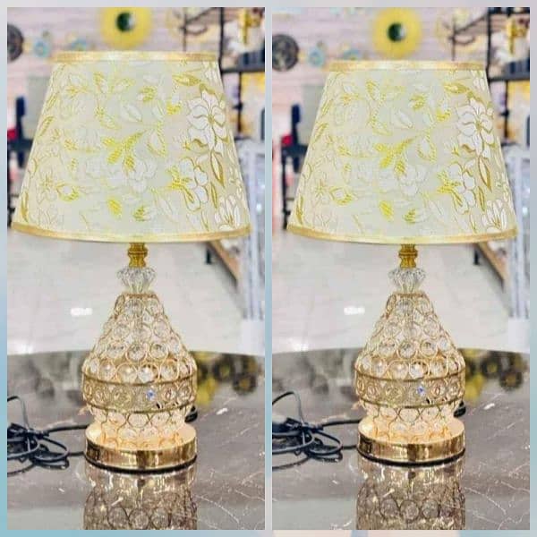 Table lamps pair for sale / best for weddings gifts 1