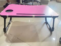 table laptop table wooden for laptop and studying 4 colors available