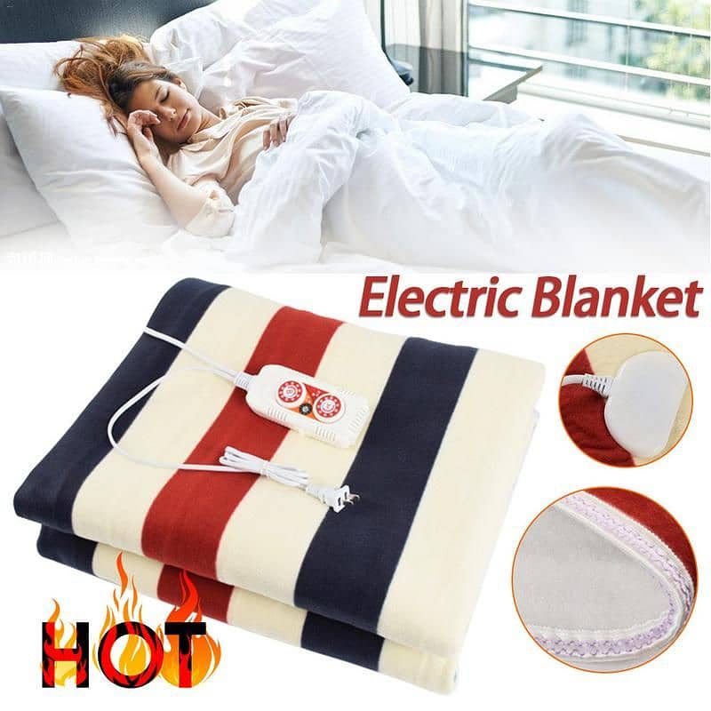 Electric Heating Blanket Mattress Pad Single Person Blanket 1