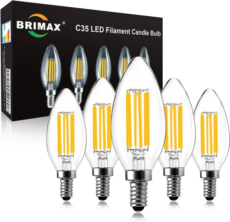 10Pack, LAMPAOUS GU10 LED Cool White Halogen Bulbs Soft light Durable 8