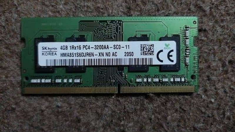 4GB DDR4 3200mhz Laptop Memory 1