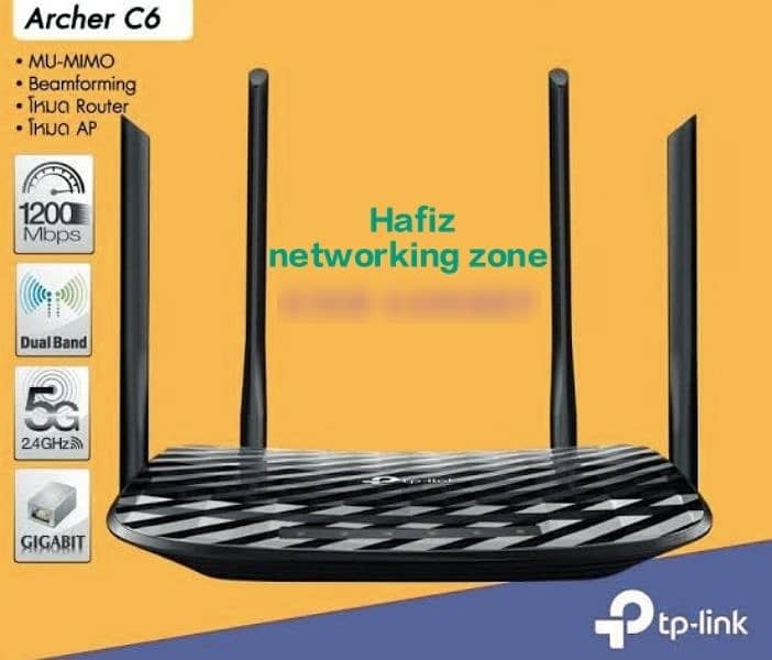 Tp-link C6 Archer wifi Router Dualband gigabyte best gaming divice 4