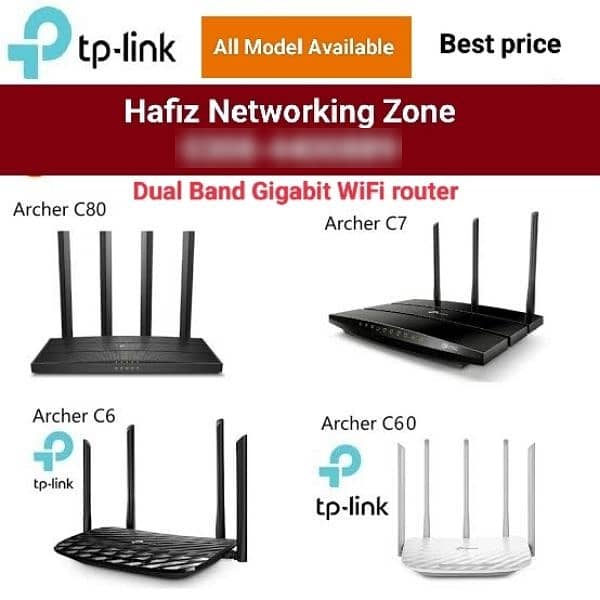 Tp-link C6 Archer wifi Router Dualband gigabyte best gaming divice 5