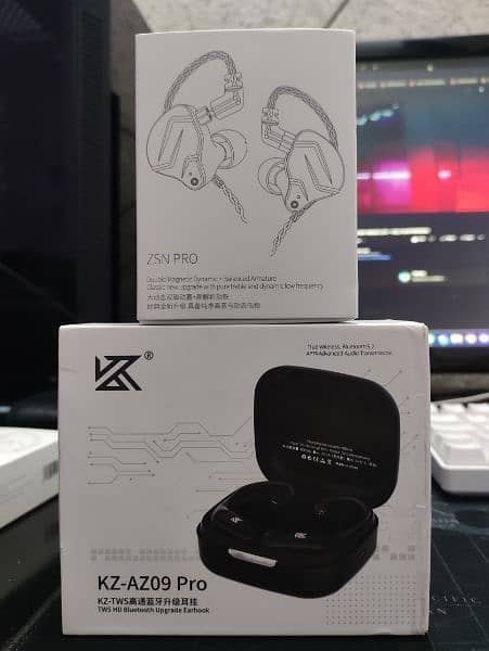 KZ IEMs Combo AZ09 PRO Bluetooth 5.2 Module + ZSN PRO Earbud Earphones 6