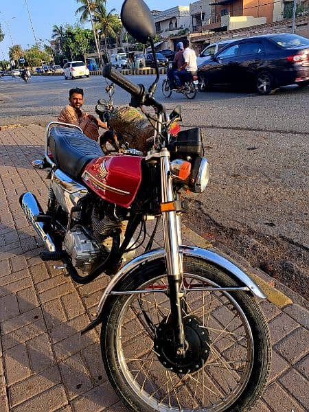 honda cg 125 special edition 2020 1st owner my name transfer mandatory 4