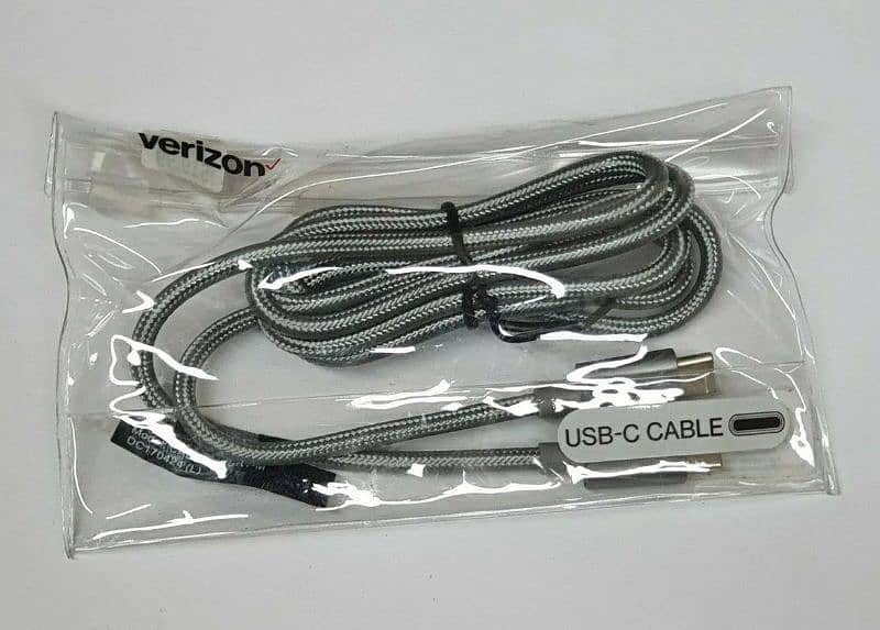 Verizon type C to type C braided cable 4 feet 0