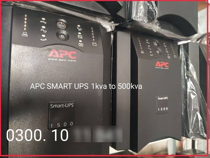 APC SMART UPS 1500va pur sine wave UPS 10