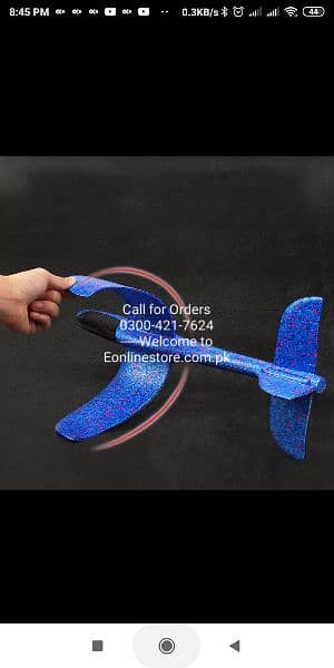 Foam Plane Glider Hand Throw Airplane Light Inertial EPP Bubble 4