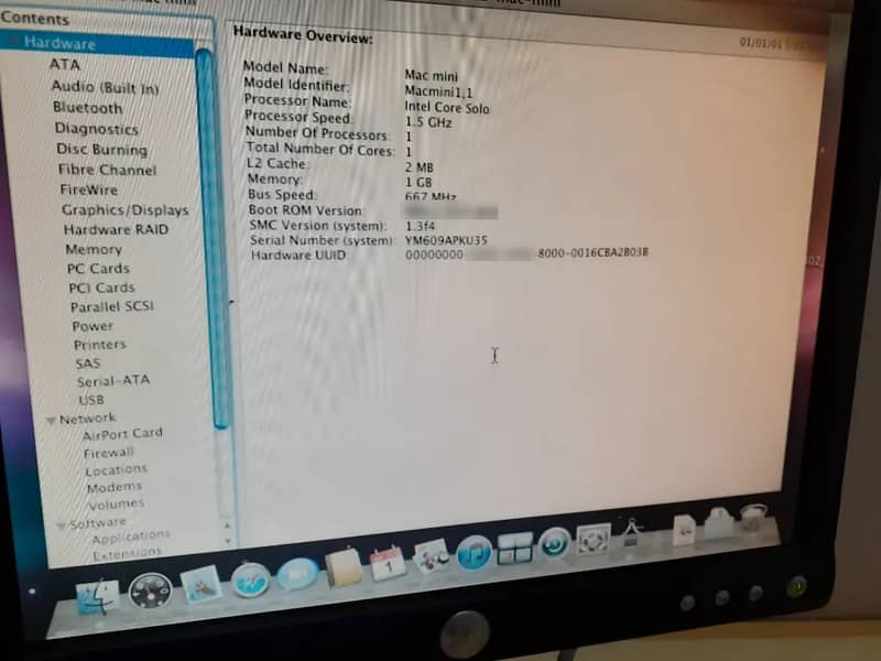 Apple Mac mini PC Intel Core Solo 11