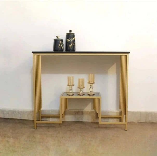 console table and center table available 5