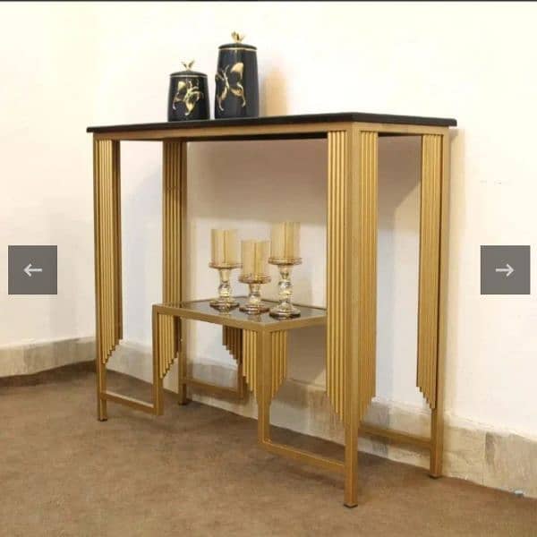 console table and center table available 6