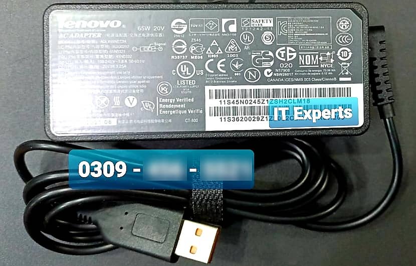 Lenovo Laptop Charger Original Box Pulled Thinkpad Legion Ideapad etc 18