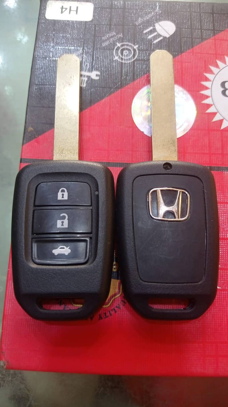 HONDA, TOYOTA, KIA , SUZUKI, ALL CARS REMOTE KEY AVAILABLE 1