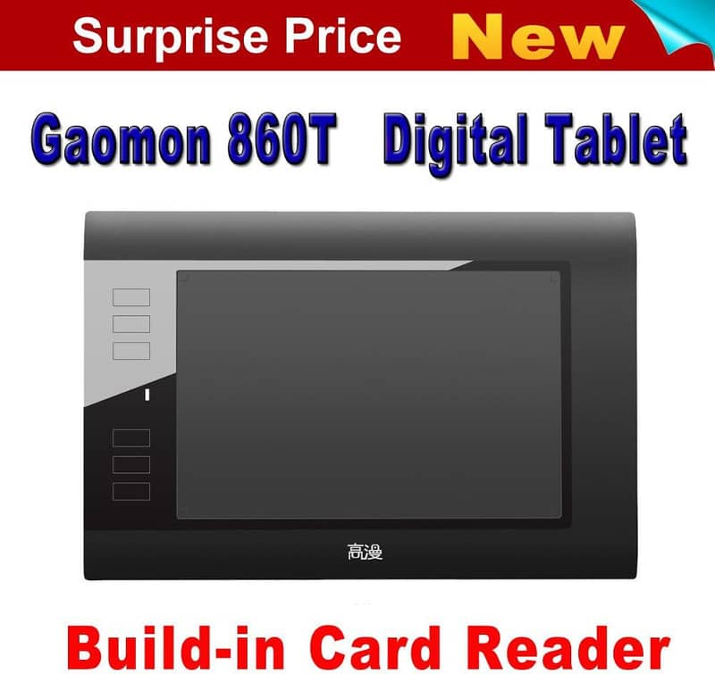 Graphics Tablet Digital Pen Tablets GAOMON 860T USB Drawing Tab 2