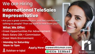 Tele Sales Representative Contact on Watsapp 0336-3338665 0