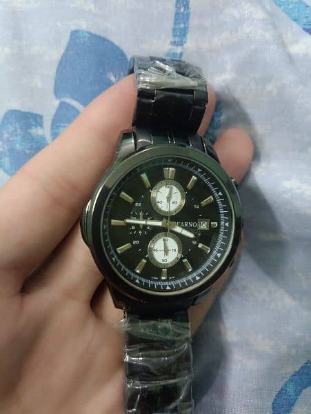 original Casio and Fossil watch 8