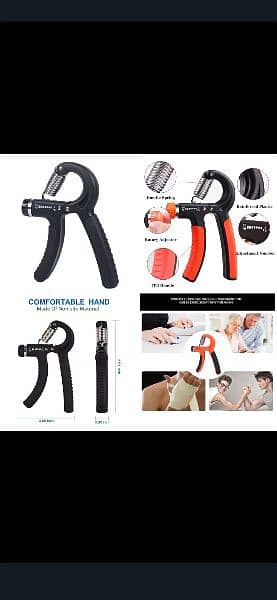 Hand Grip power Exerciser ForeArm 4