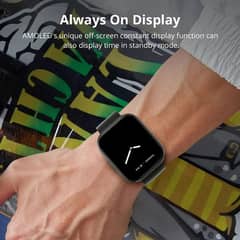 COLMI P68 Smartwatch 2.04″ screen, AMOLED Display, Always On Display