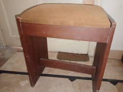 wooden stool