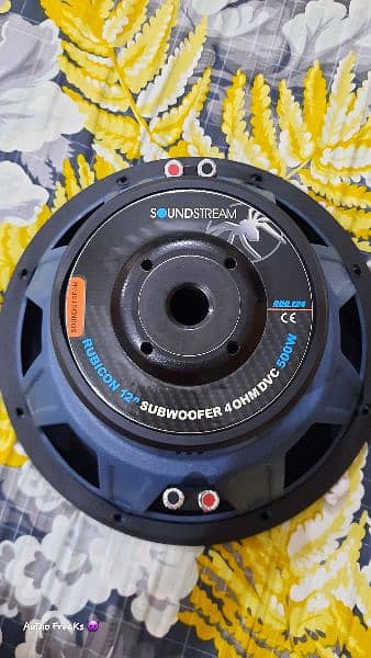 Soundstream Rubicon Rub-124 500 Woofer 3