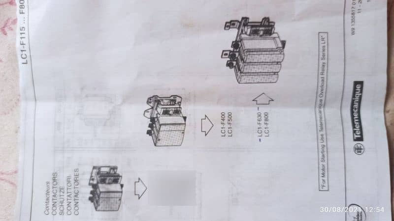 Electric control Bracker  Contactor 10