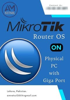 MikroTik Router Board OS with Unlimited Users