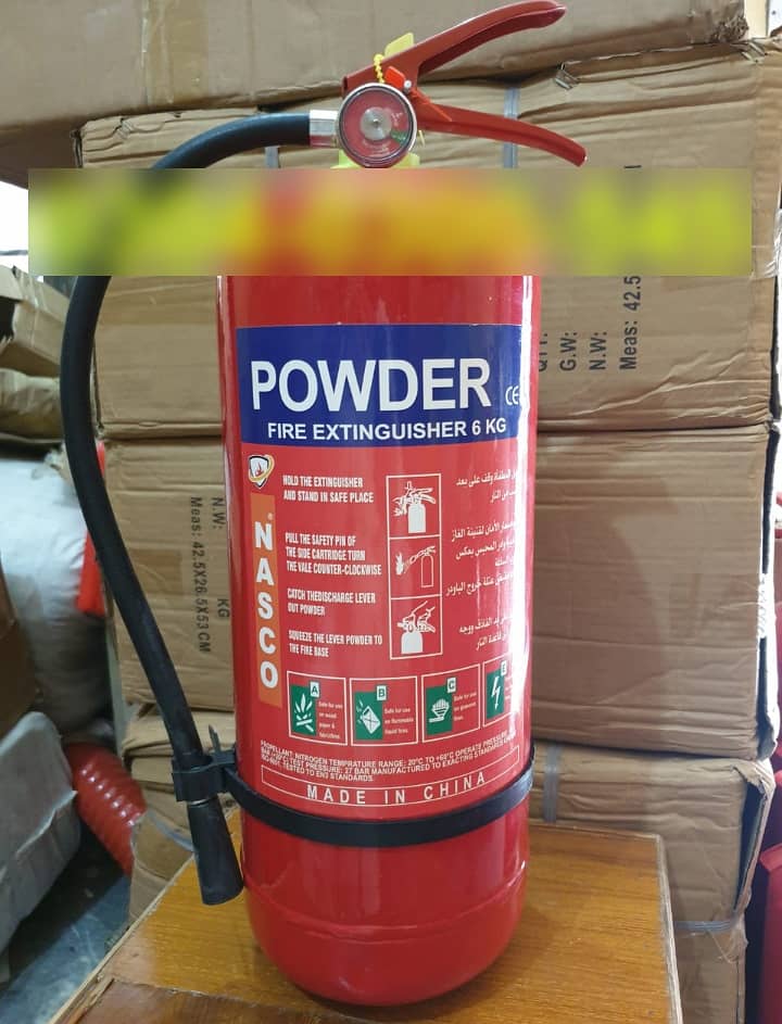 Electronics Fire Extinguishers DCP 6kg 18
