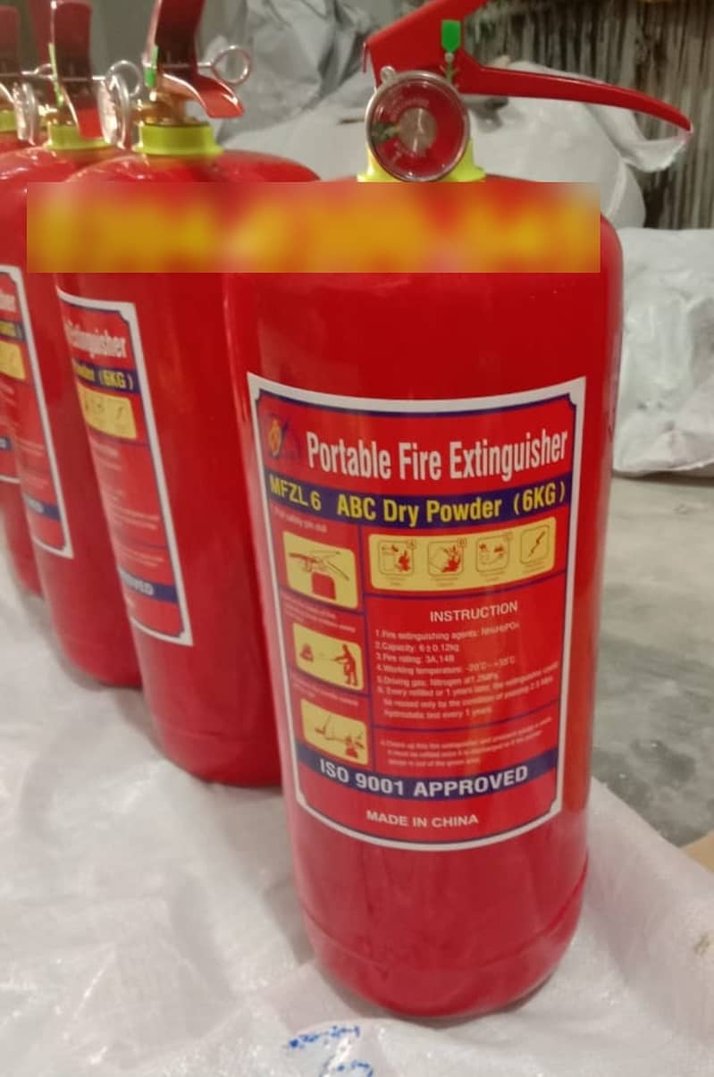 Electronics Fire Extinguishers DCP 6kg 19