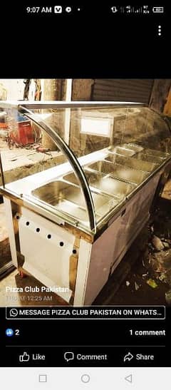 Salad Bar Display Counter Chiller for sale