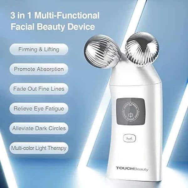trifecta touch beauty 3-in-1 LED Face Lifting Skin Tight anti age de 1
