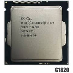 Intel Celeron G1820  4th generation processor
