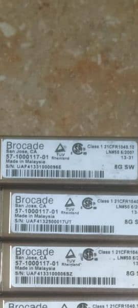 Brocade 8GB FC 850nm SWL SFP DCX GBIC Transceiver 1
