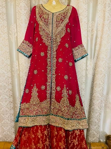 Red Bridal Dress (preloved) 4