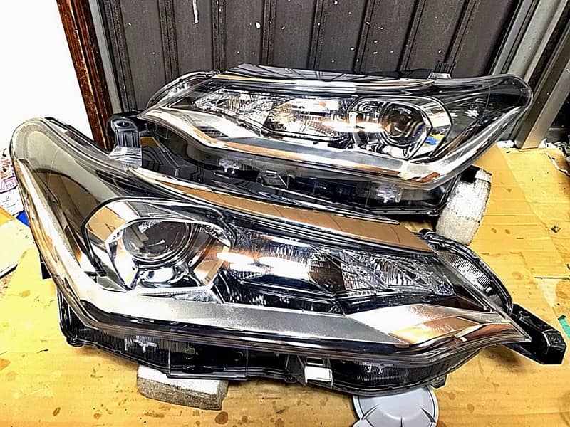 Toyota Axio headlights led drl genuine 0