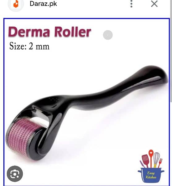 Derma Roller 2mm,Best for skin and Hair 0