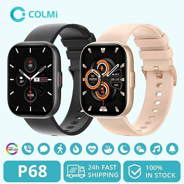 Branded Smart watch - Colmi p68 5