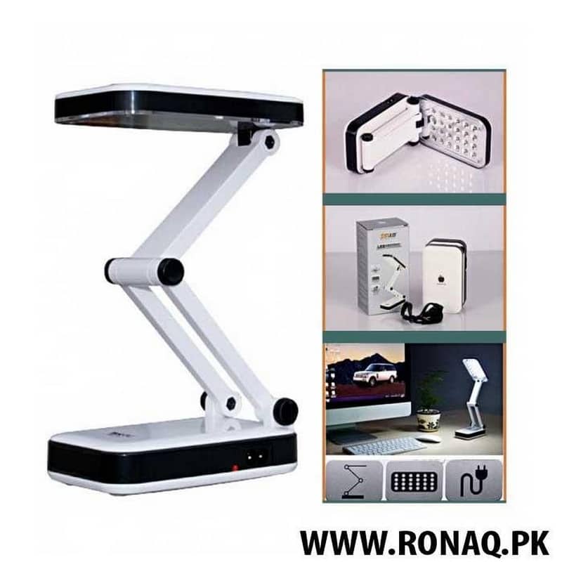Free delivery al over Pakisatan LED Rechargeable Table Study Desk Lamp 2