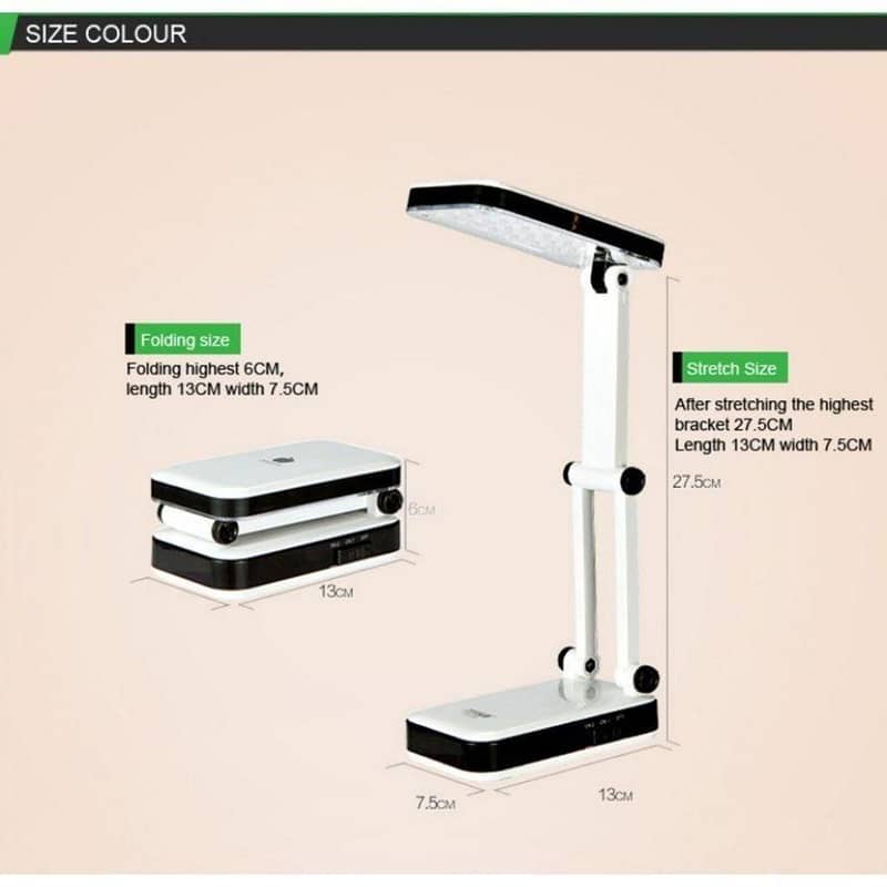 Free delivery al over Pakisatan LED Rechargeable Table Study Desk Lamp 8