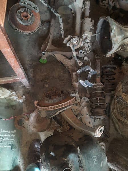 Toyota mark x  stearing assembly/rack,differential . etc 4