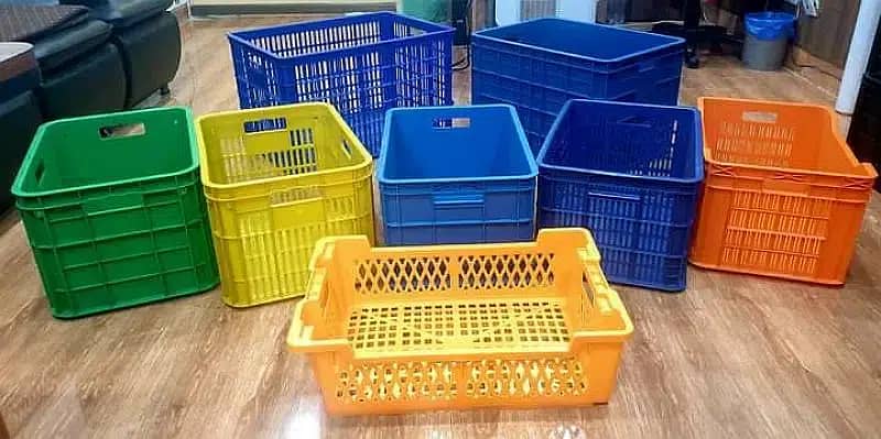 Plastic Pallets and Plastic baskets in karachi 1