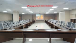 Conference System Wireless, Wireless Meeting Solution, Audio Video Mic