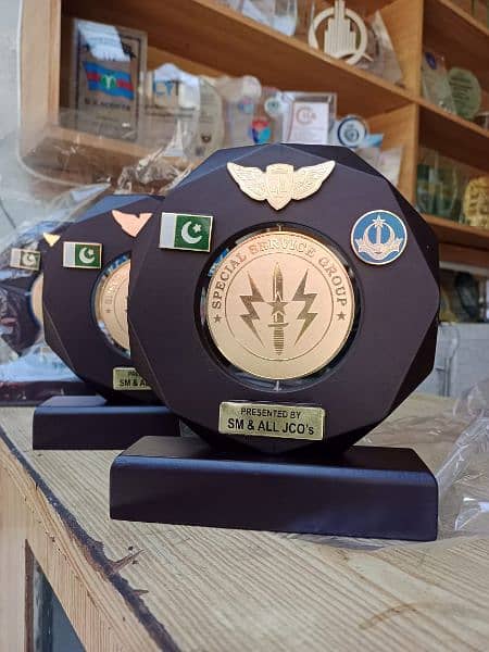 Trophy Award shield medals & sign board 3