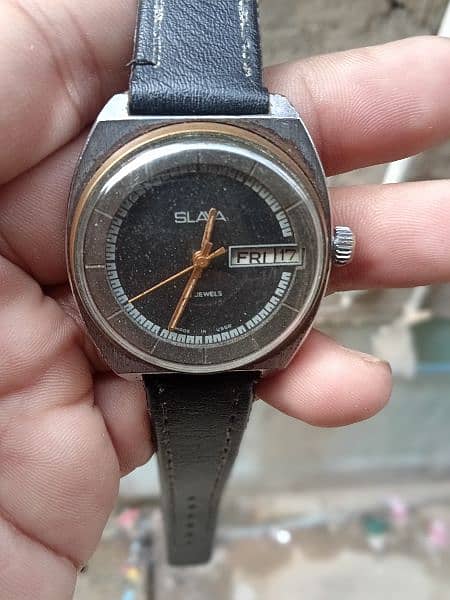 Antique Russain Slava ussr Vintage watch Classic 1
