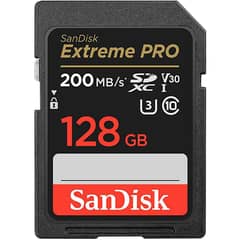 SanDisk SD Card 128GB 200MB/s